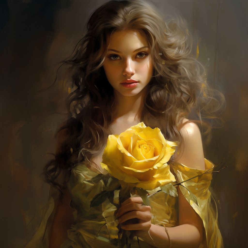 Фото Сонник девушка подарила мне желтую розу #4