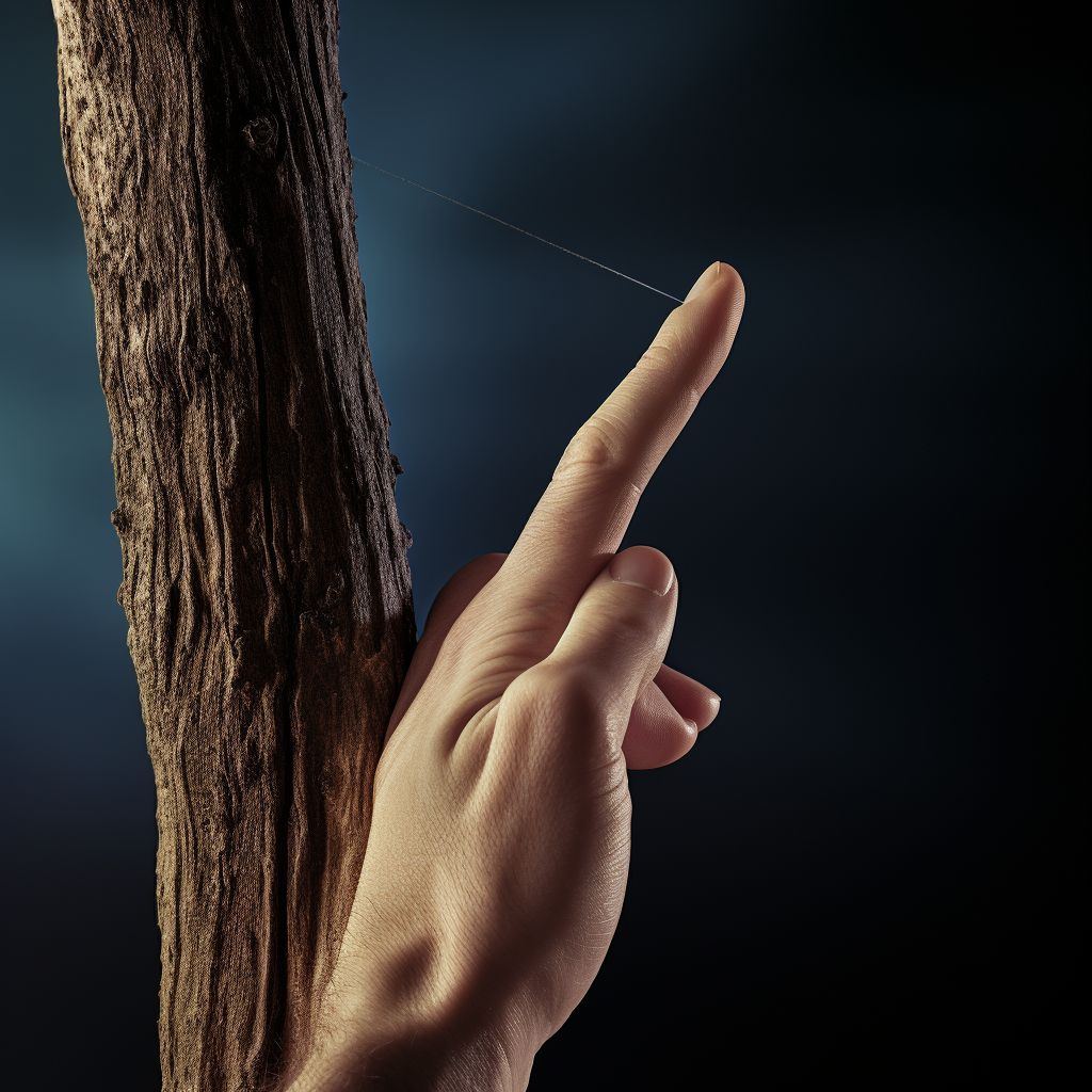 Фото Сонник заноза в пальце