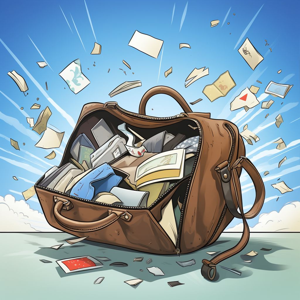 Фото Сонник потерять сумку с документами #7