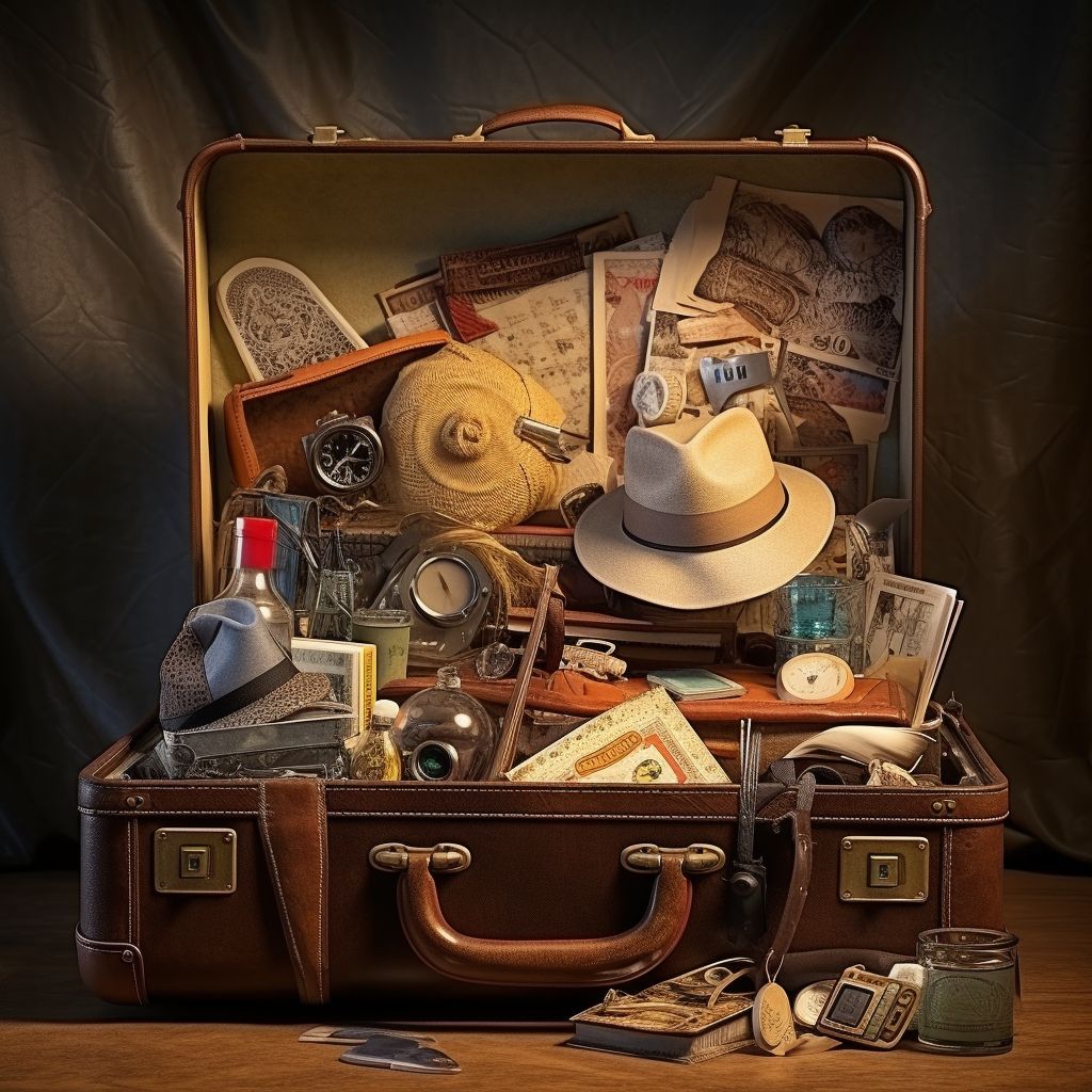 Фото Сонник чемодан с вещами нести