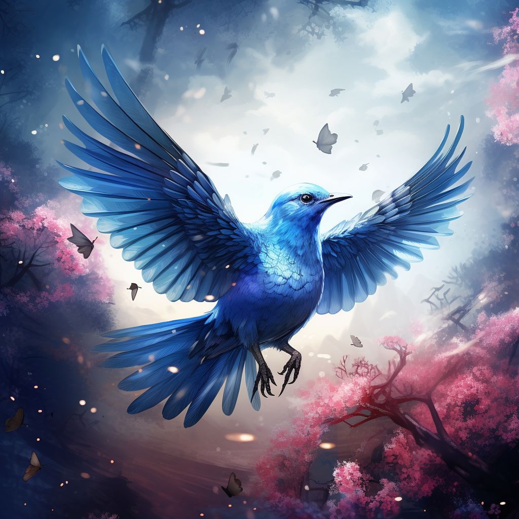 Фото Сонник синяя птица