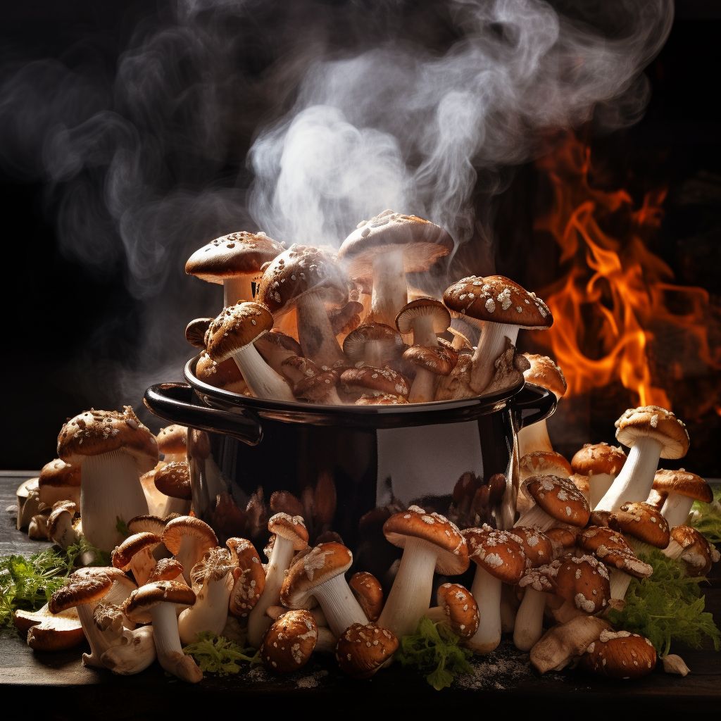 Фото Сонник готовить грибы