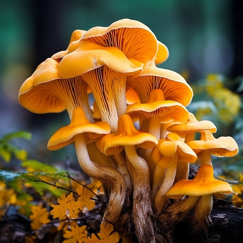 Фото Сонник грибы лисички