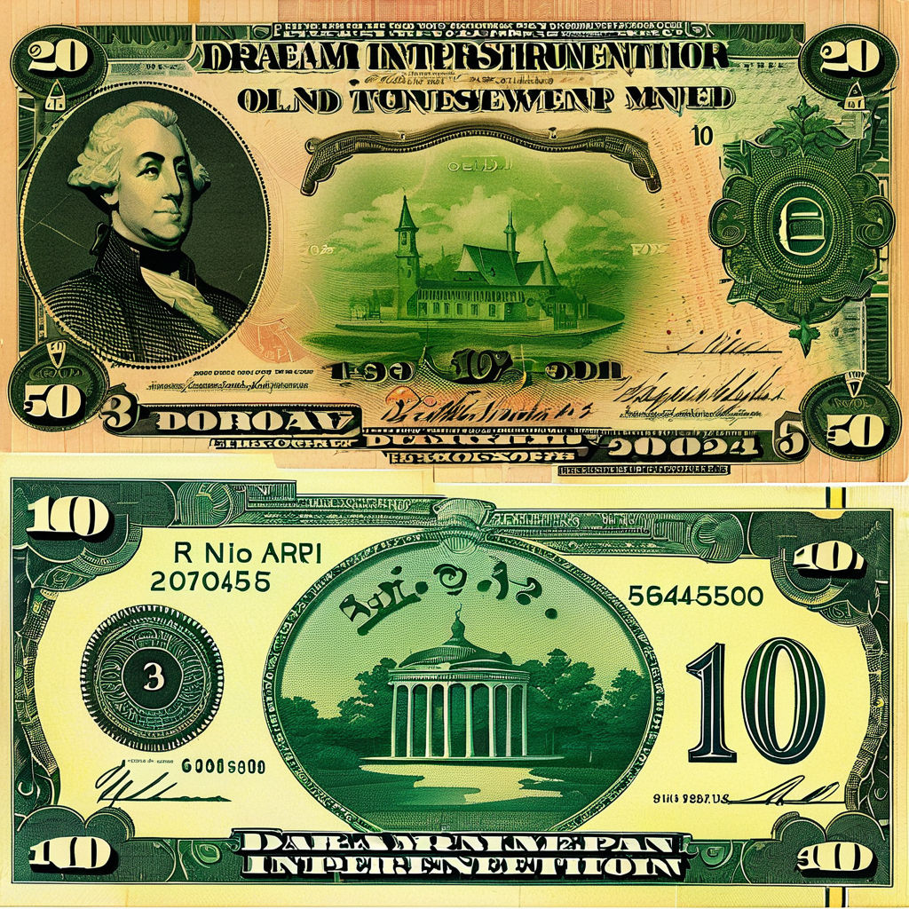 Фото Сонник старые деньги бумажные