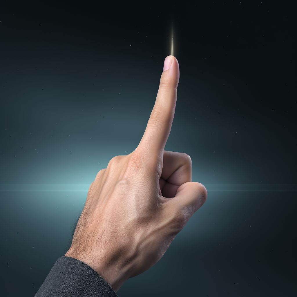 Фото Сонник указательный палец правой руки