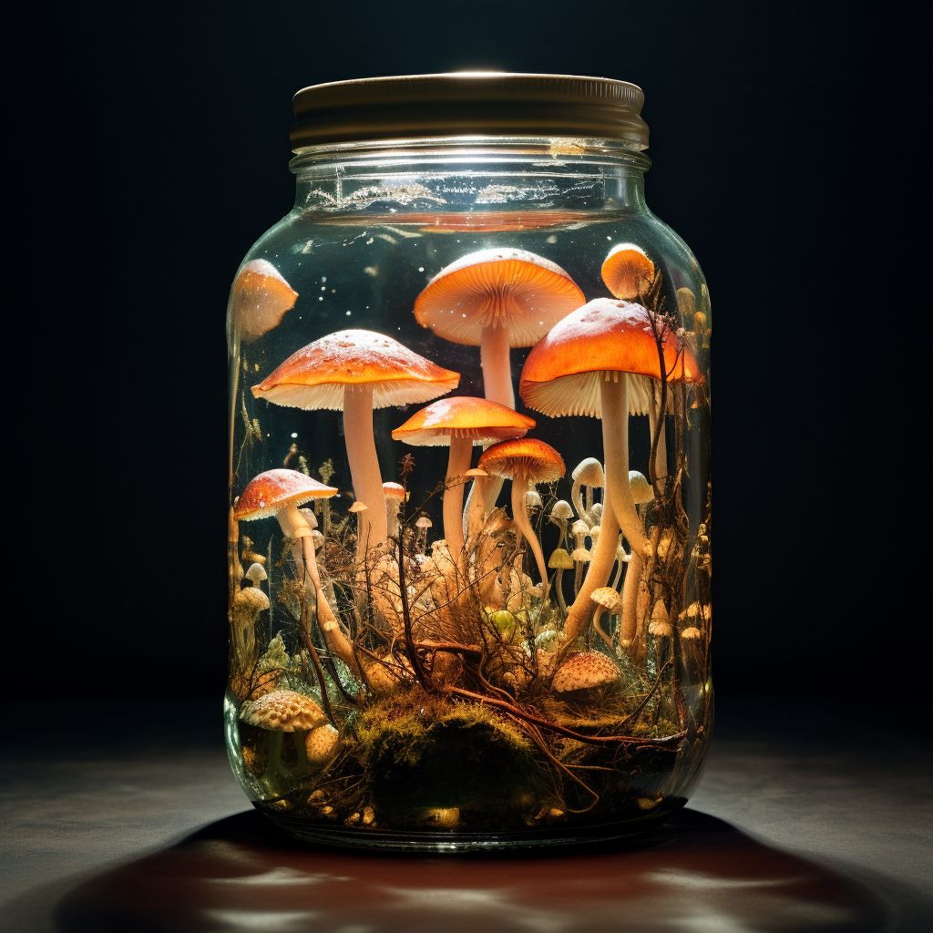 Фото Сонник грибы в банках