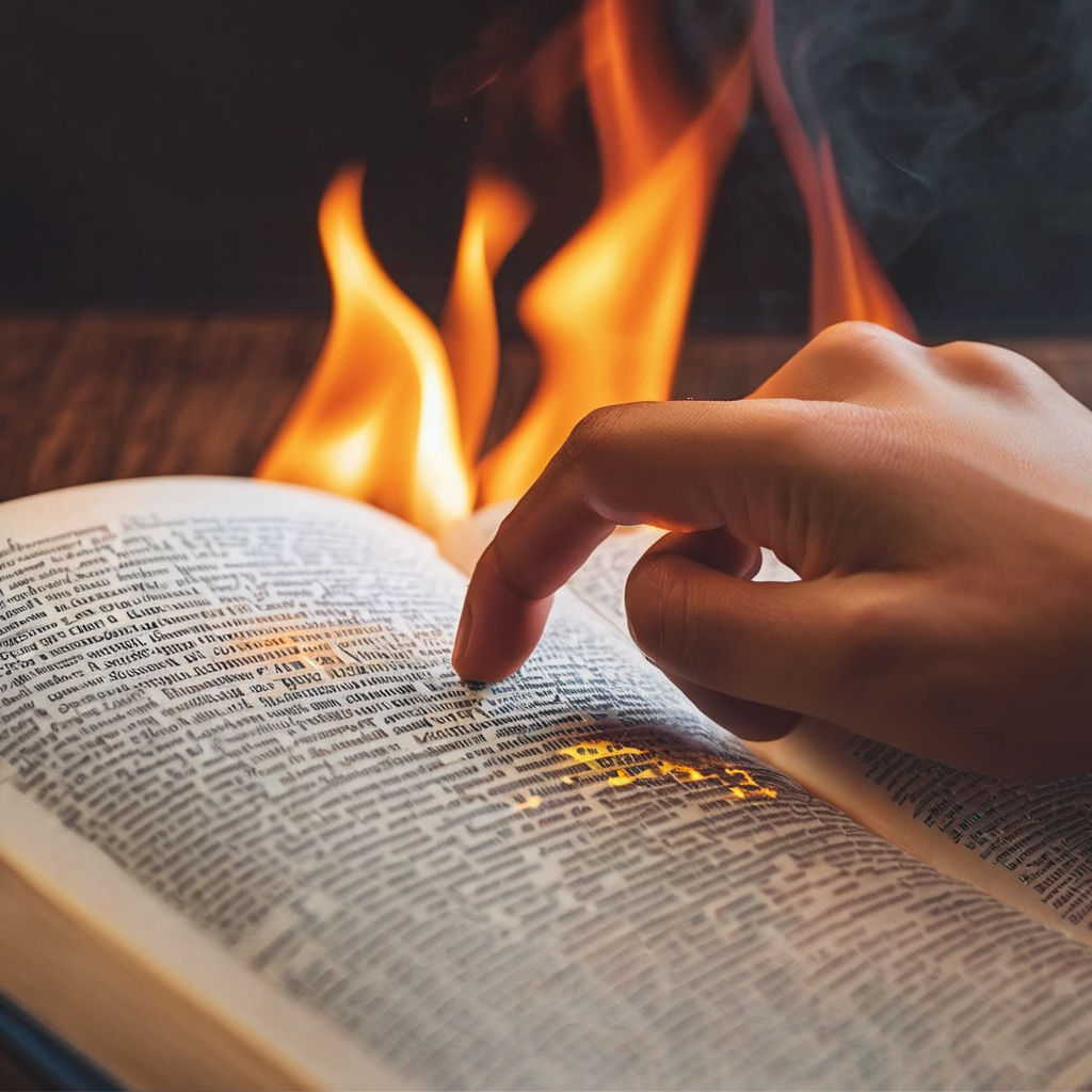 Фото Сонник обжечь палец