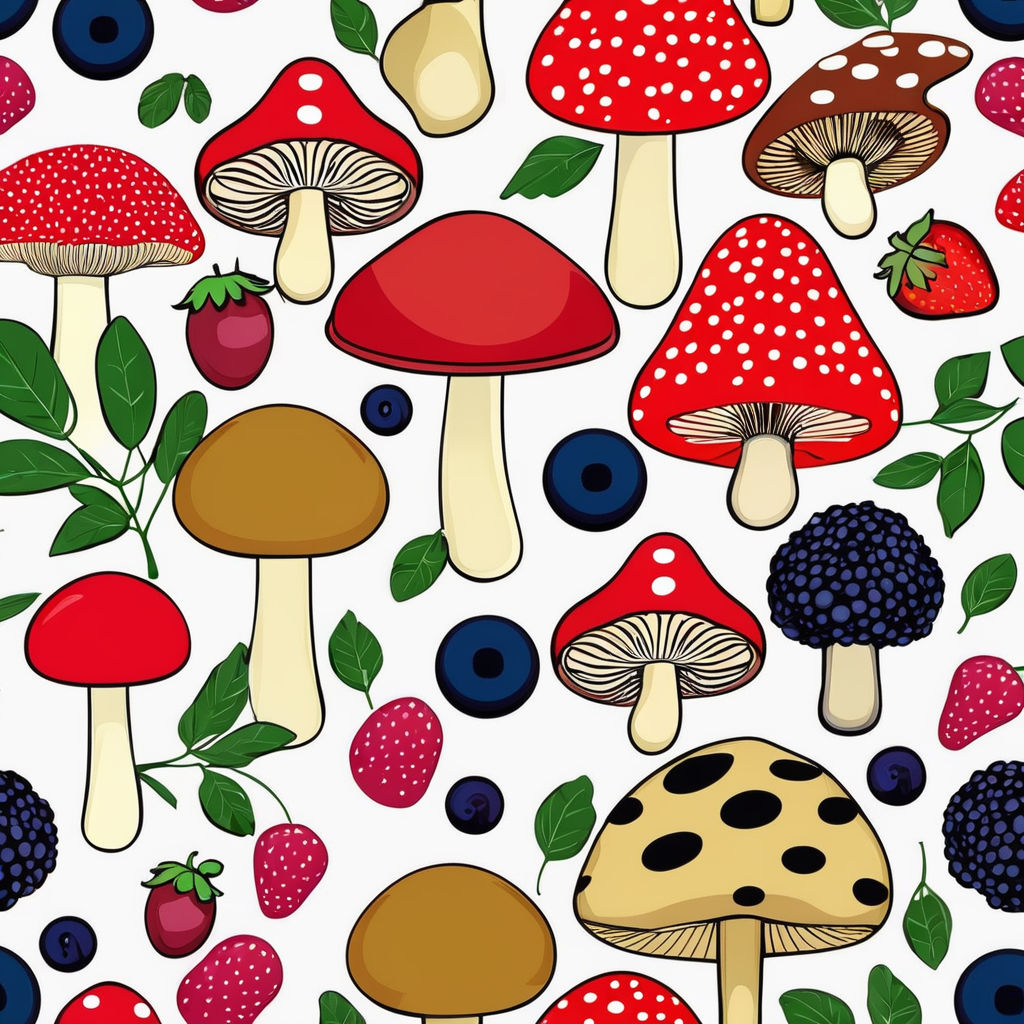 Фото Сонник ягоды и грибы #3