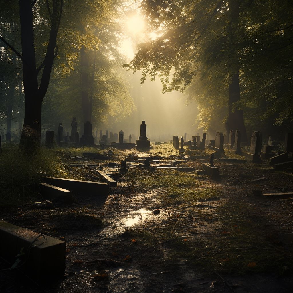 Фото Сонник кладбище заблудиться