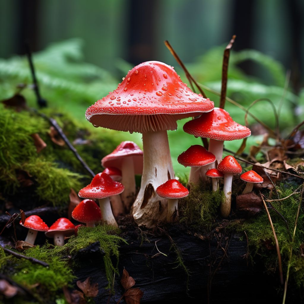 Фото Сонник грибы сыроежки #4