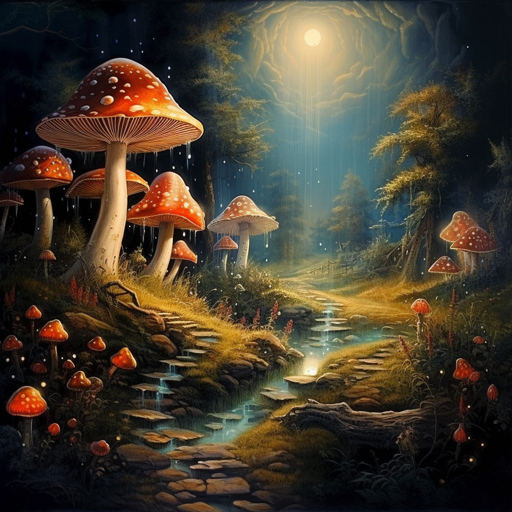 Фото Сонник грибы видеть много