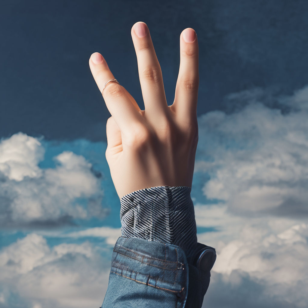 Фото Сонник средний палец