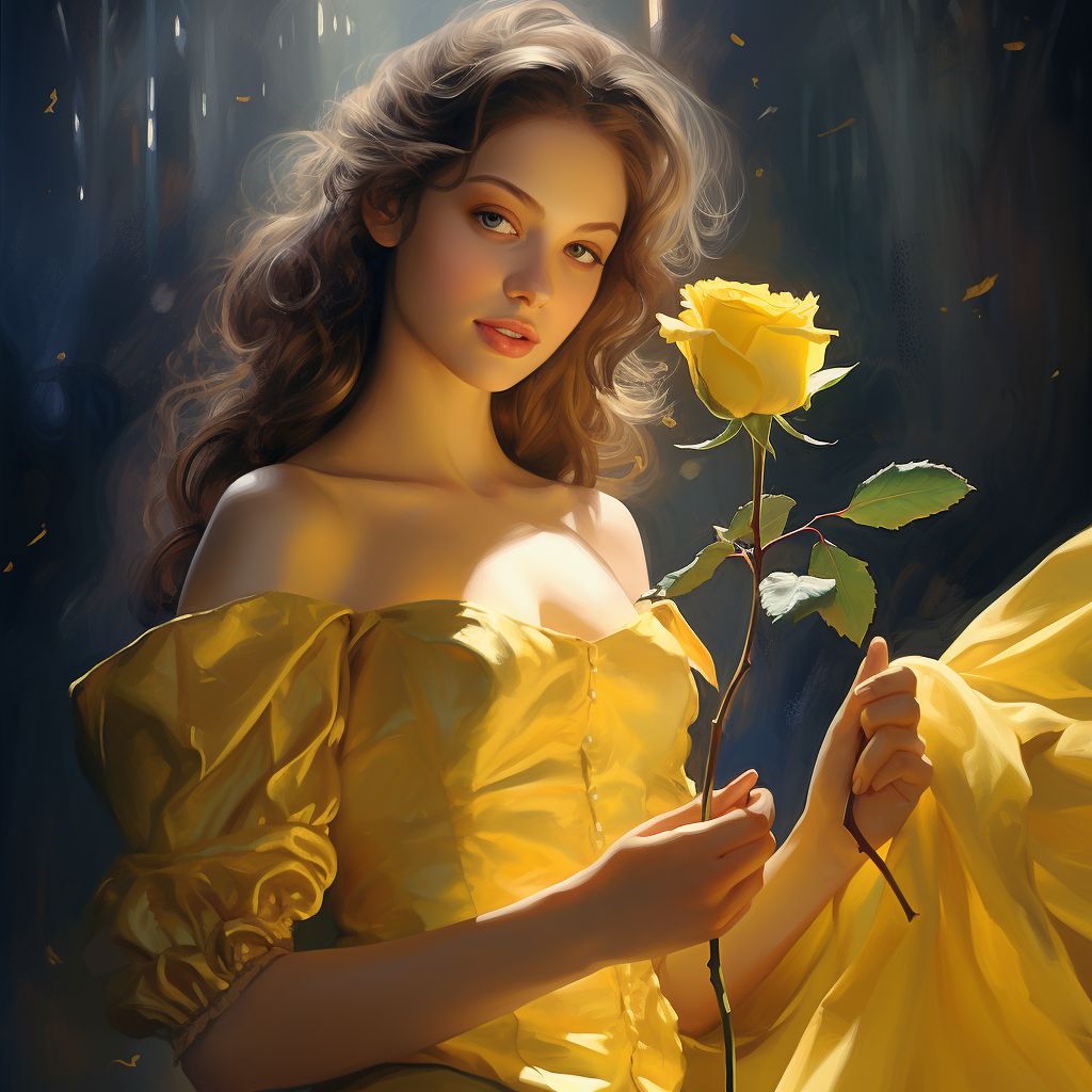 Фото Сонник девушка подарила мне желтую розу #3