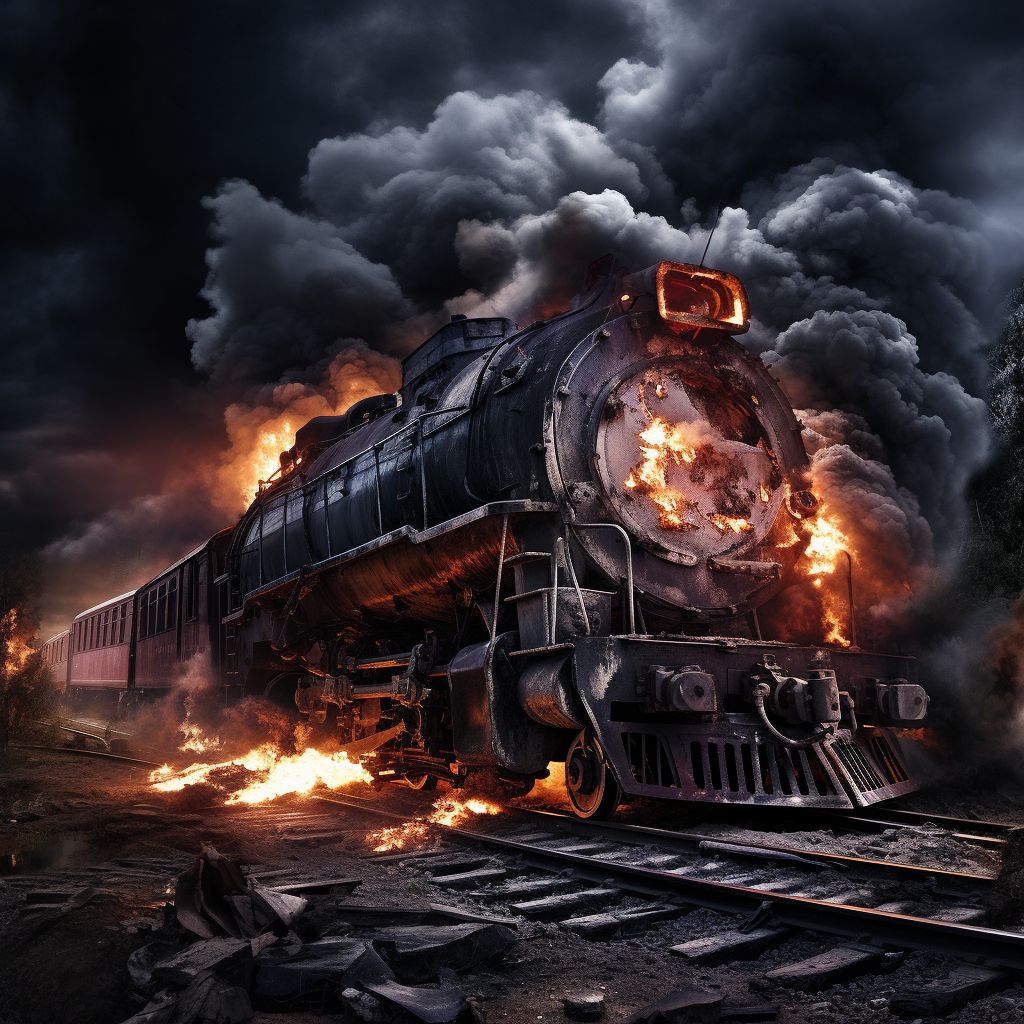 Фото Сонник катастрофа поезда