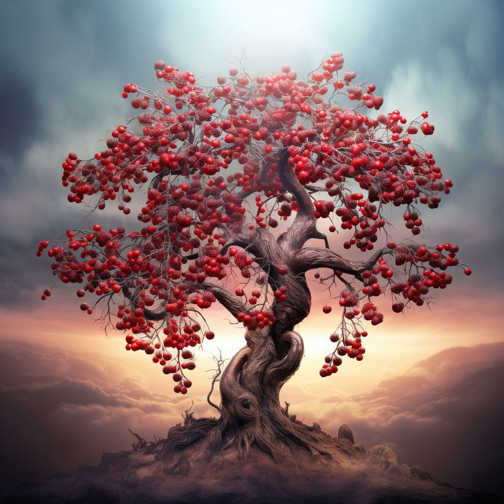 Фото Сонник дерево с ягодами