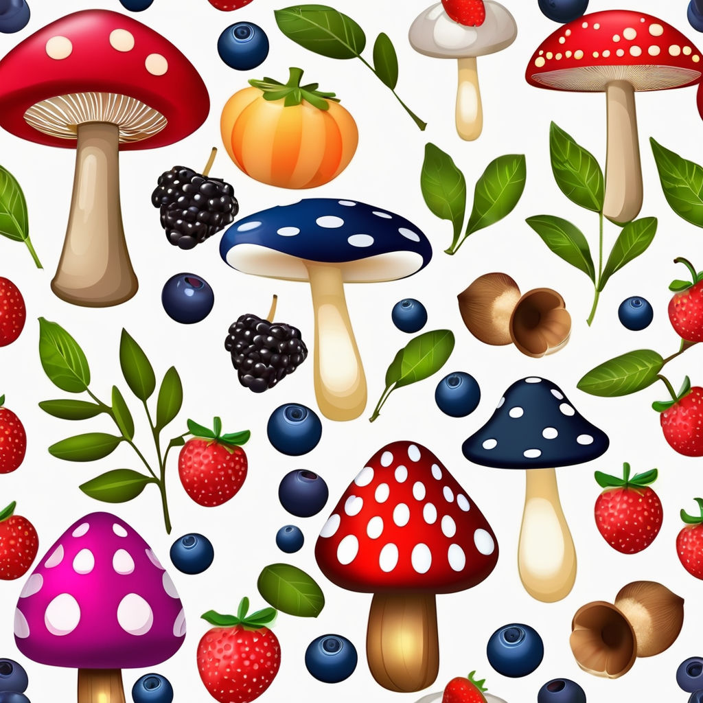 Фото Сонник ягоды и грибы #2